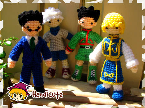 Hunter x Hunter Character Set Amigurumi