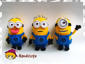 Minions Amigurumi #1 by imuya Minions Amigurumi #1 by imuya