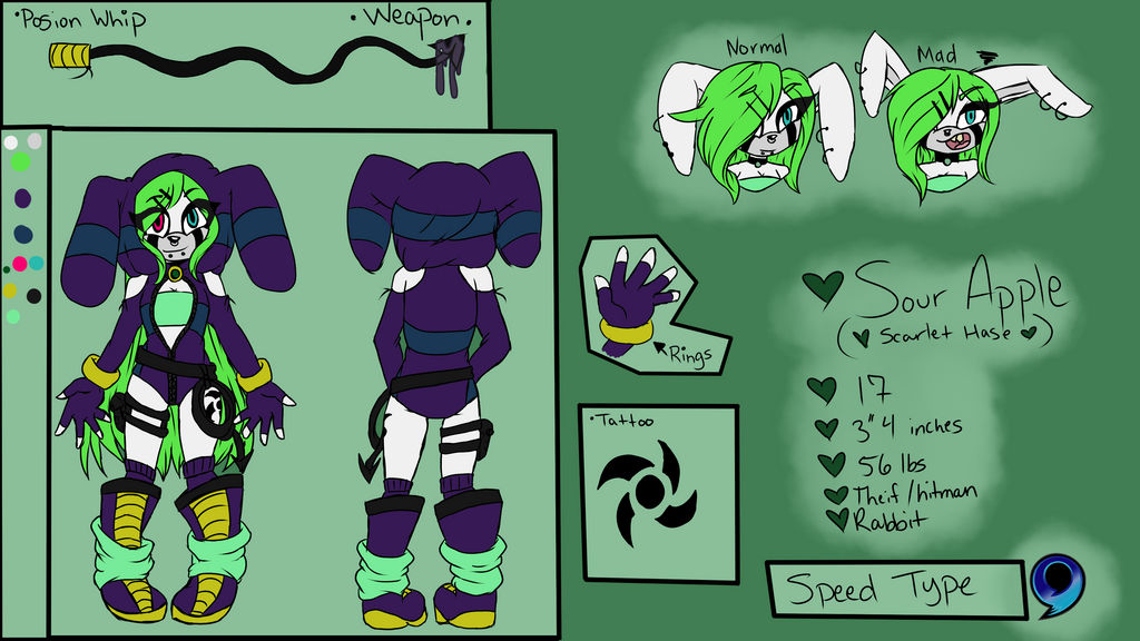 |FC| Sour Apple 2016 Reference Sheet