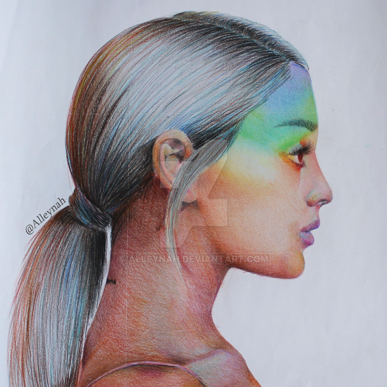 Ariana Grande No Tears Left To Cry By Alleynah On Deviantart