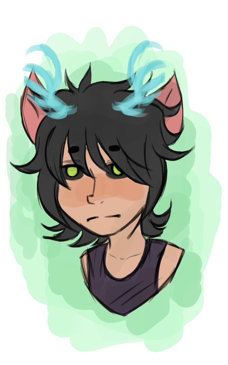 F L A M A T E R G O Blank Face By Glass Terrarium On Deviantart