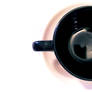 Black Coffee Cup