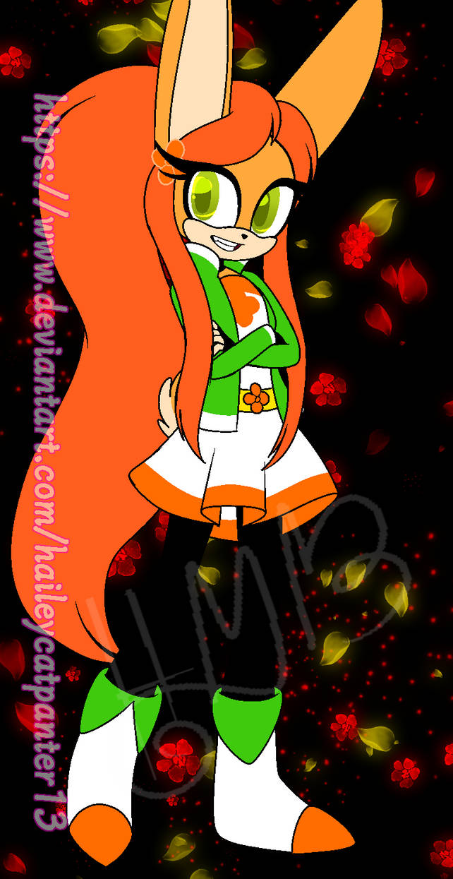 Spring Bunny/Samantha FNAF OC Magical girl by HaileyCatPanter13 on ...