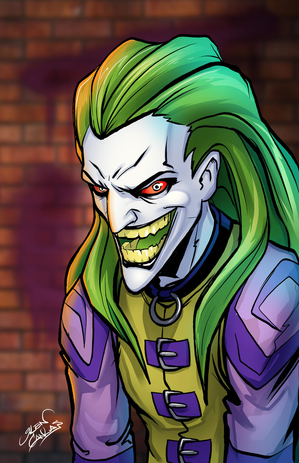 joker design from the batman animated series by glencanlas on DeviantArt
