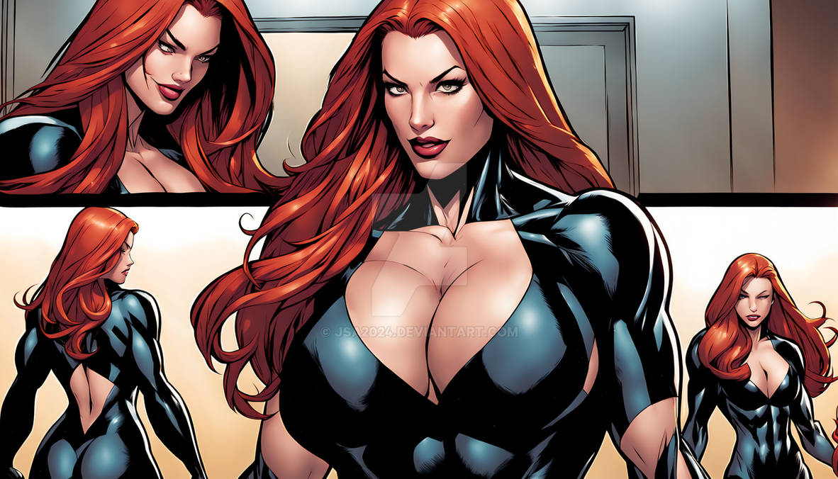 Mary jane parker symbiote suit