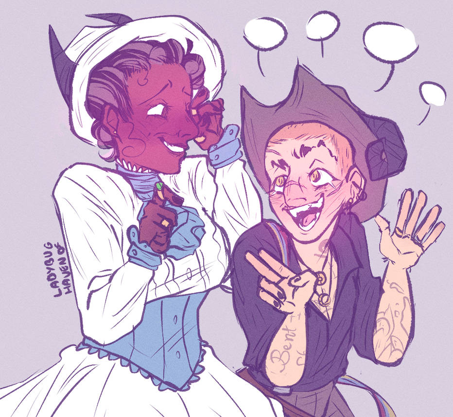 Useless Talk talking about something USELESS by LadybugHaven on DeviantArt