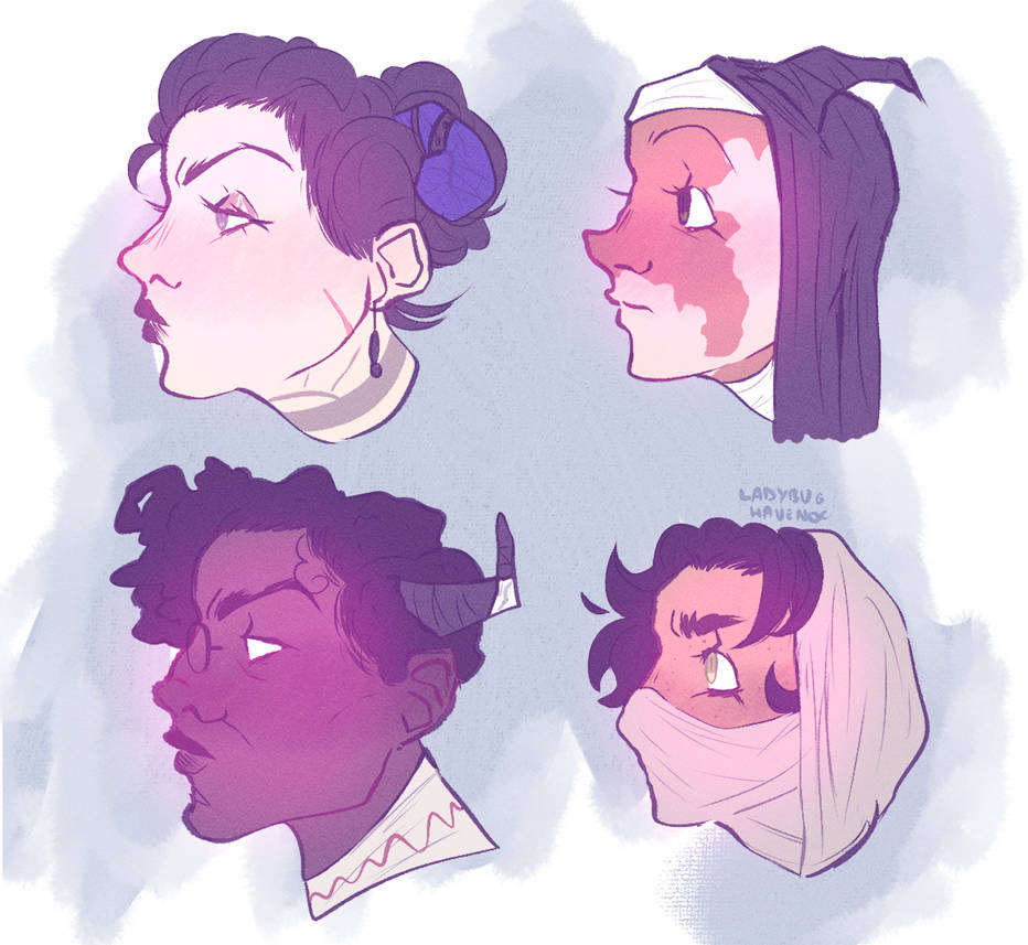 side profile 2 by LadybugHaven on DeviantArt