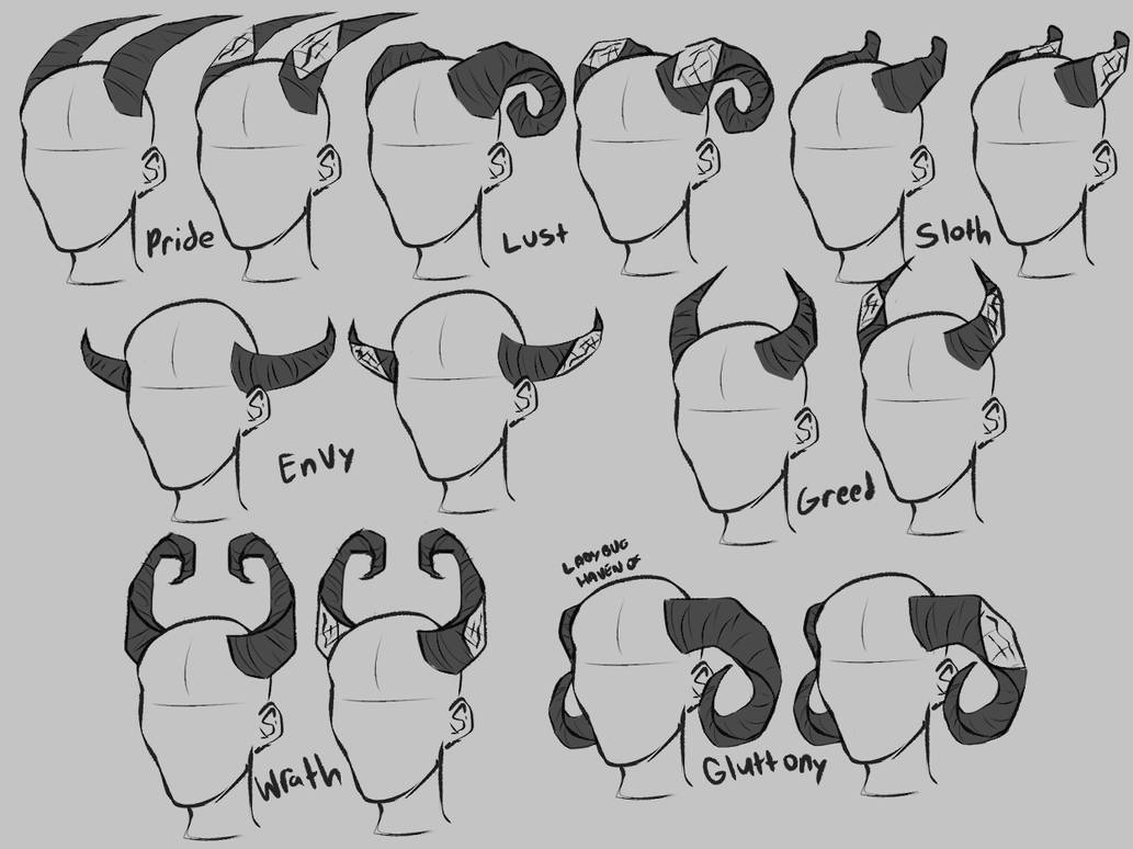 Some Horns By LadybugHaven On DeviantArt some-horns-by-ladybughaven-on-deviantart