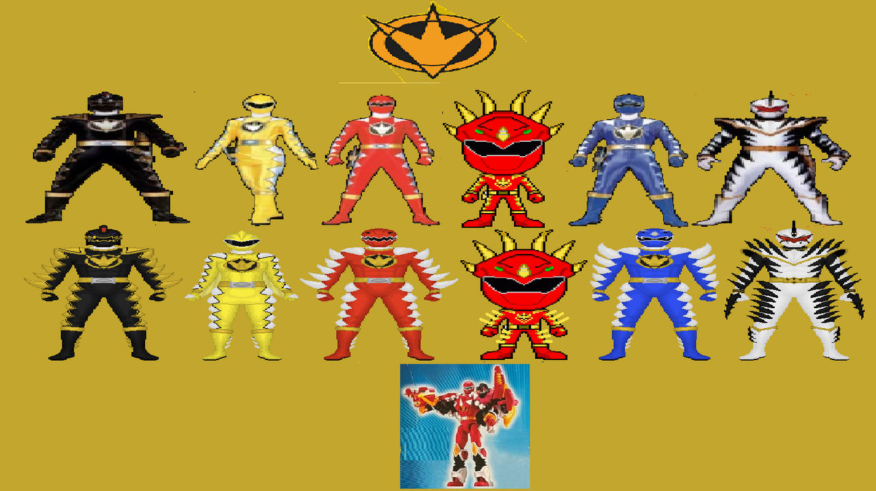 Power Rangers Dino Thunder by UltraMaker on DeviantArt