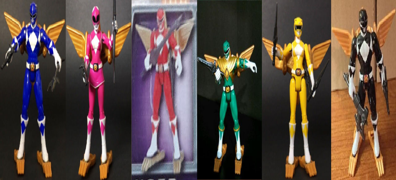 Mighty Morphin Power Rangers Dino Flying Mode by UltraMaker on DeviantArt