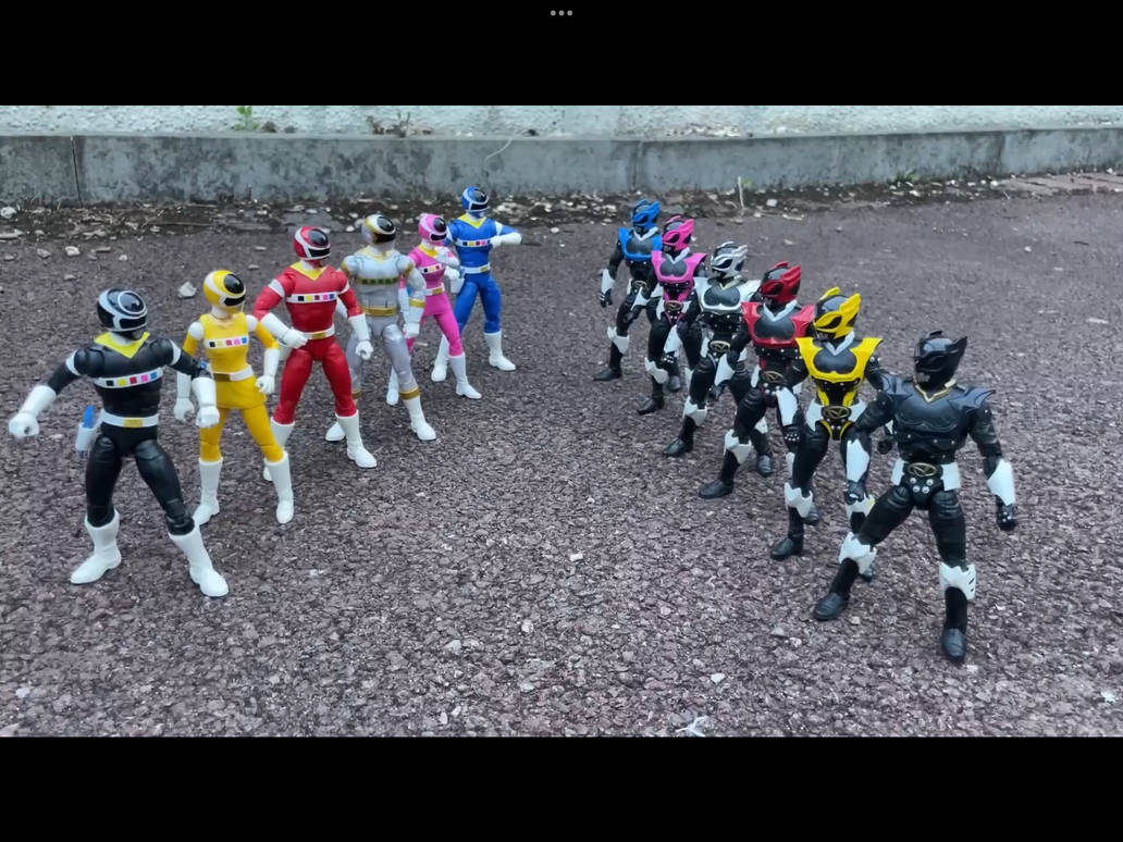 Space Rangers vs Psycho Rangers by UltraMaker on DeviantArt