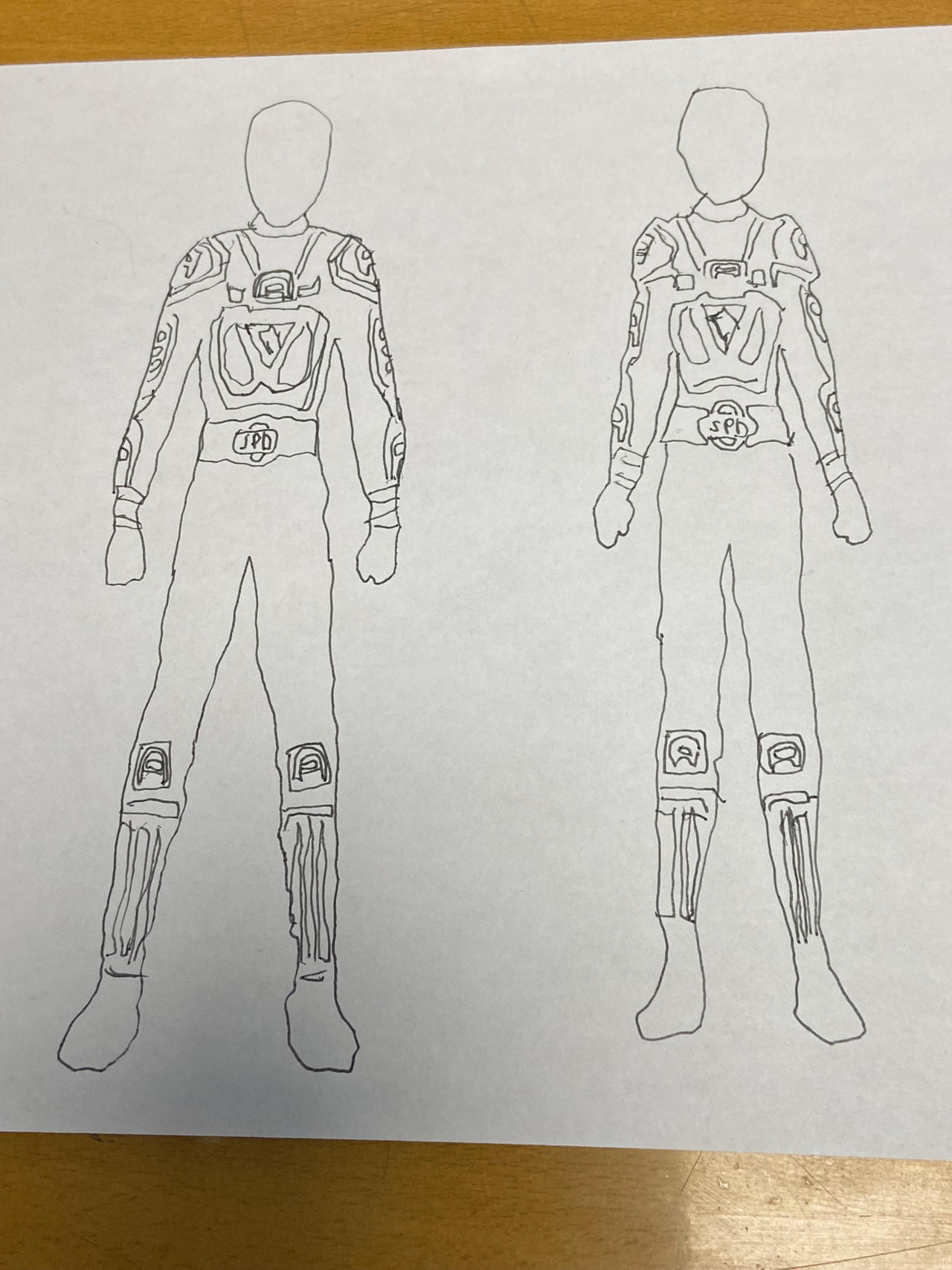 A-Squad Power Rangers Outlines Boy and Girl by UltraMaker on DeviantArt