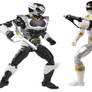 Silver Space Ranger vs Silver Psycho Ranger