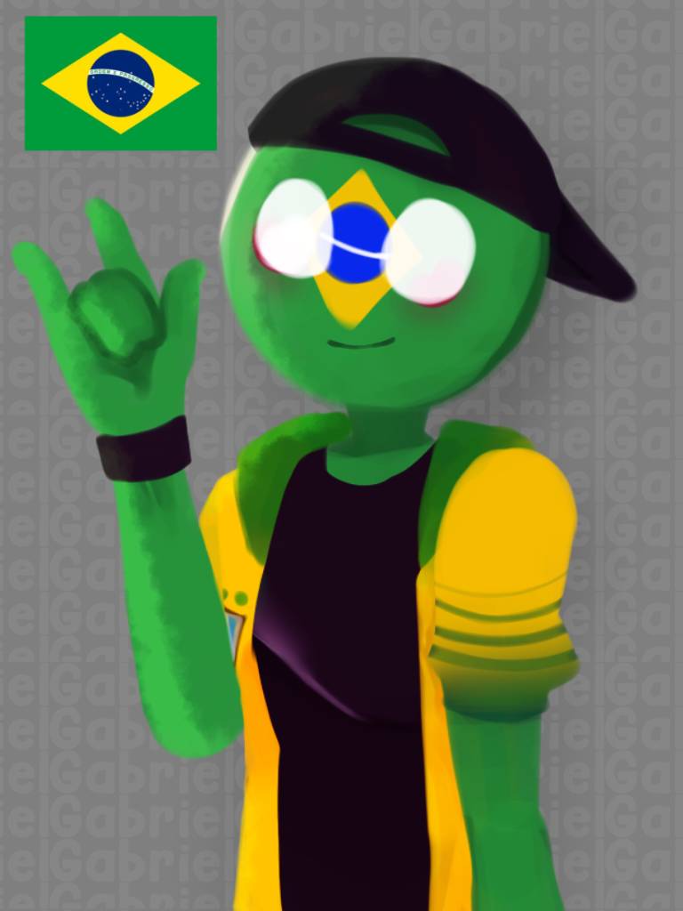 Brazil (CountryHumans) by isathecat09 on DeviantArt