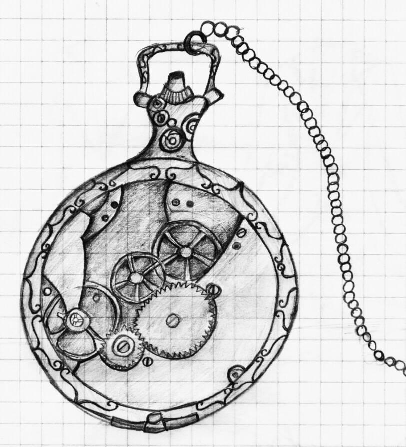 Steampunk clock by Anfilada on DeviantArt