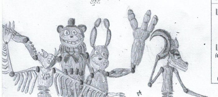 Drawkill Puppet Model Explore the Best Drawkillfnaf Art | DeviantArt