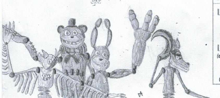 Drawkill Drawings FNAf - Drawkill models (micro-drawing) by Zalaine on DeviantArt