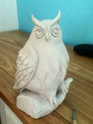 Owl sculpture!!!