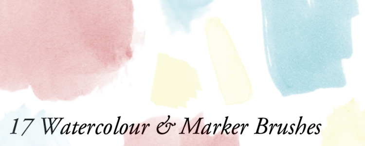 Watercolour Mark Brushes by Luke Clift by Neutron-Flow