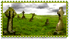 I Love Celtic Music Stamp by Hemuvel