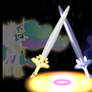 Special Luna sword Celestia sword