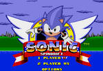 Sonic spindrift title screen remake