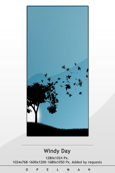 Windy Day by opelman on DeviantArt