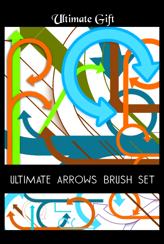 ultimate arrows brush set