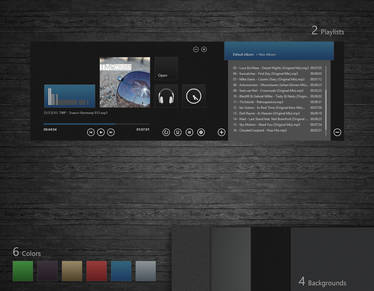 PotPlayer Skin - Metro.X.Reverse by Zem0s, visual art