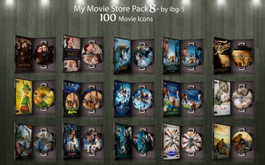 My Movie Store DVDs Pack 8