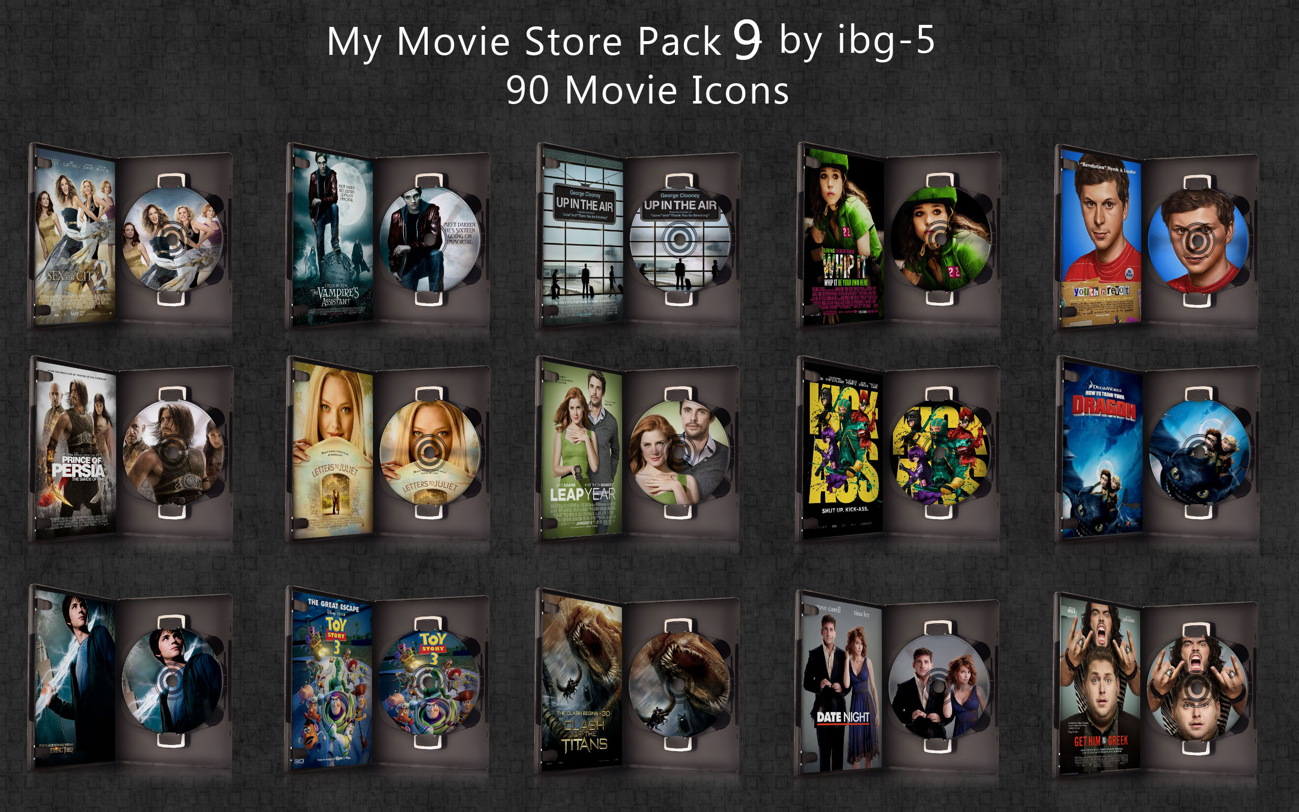 My Movie Store DVDs Pack 9