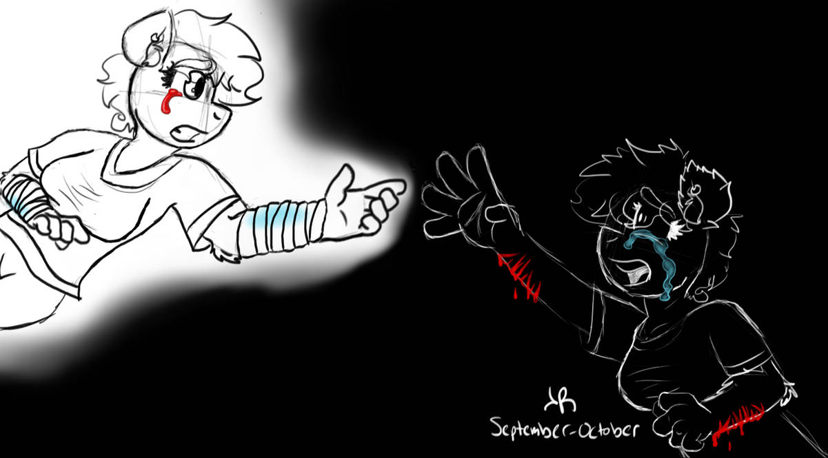 Characters Split In Two Split in Two by SteampunkNerd16 on DeviantArt