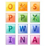 Office 2010 Icons Squared