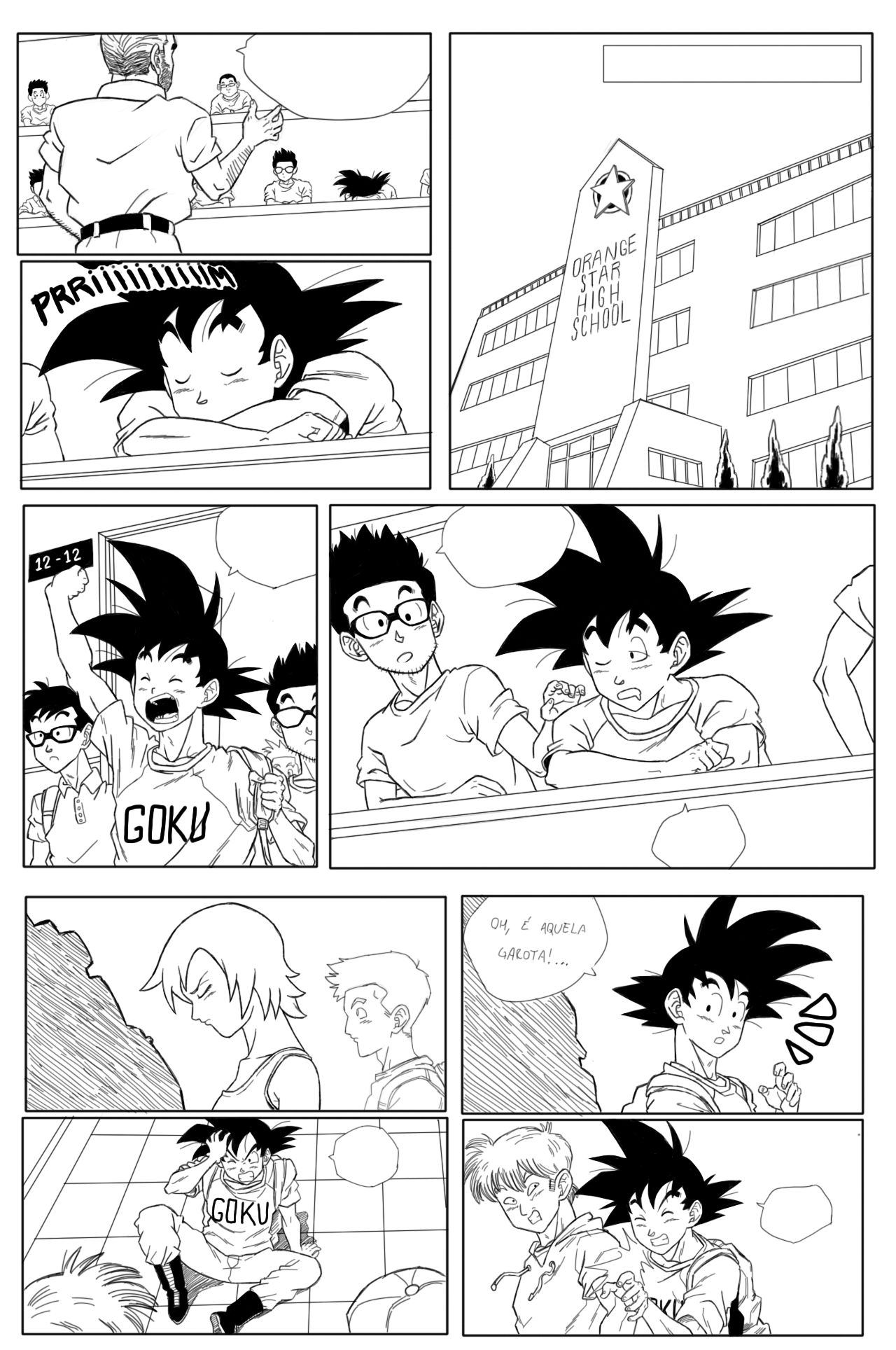 Dragon Ball Shin Jidai - Nova Era (Page 01) by celsohenrique on DeviantArt