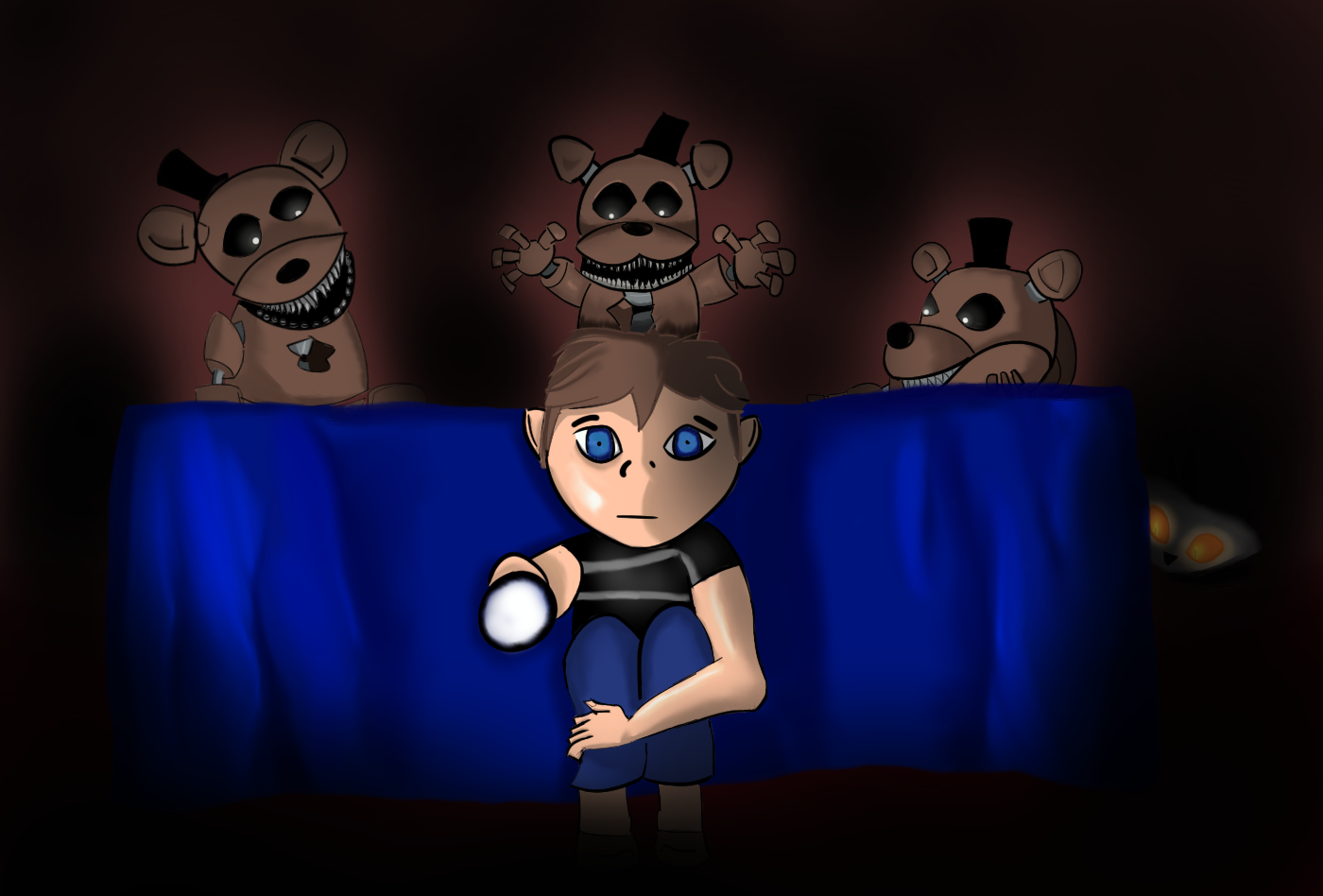 Look Behind you (fnaf 4) by InsaneRoboCat on DeviantArt