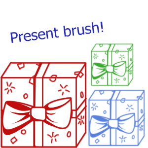 Present brush