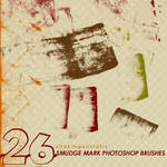 smudge mark brushes by chokingonstatic
