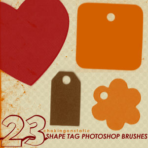 shape tag brushes