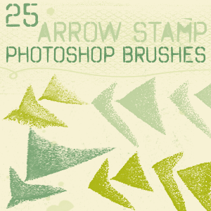 arrow stamp brushes