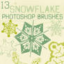 Snowflake Brushes