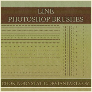 border line brushes