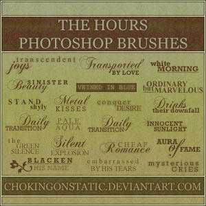 the hours quote brushes