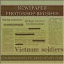 newspaper brushes