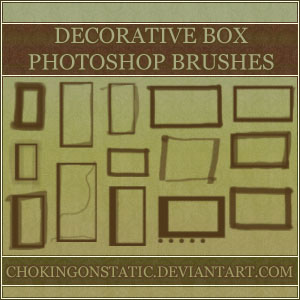 decorative box brushes