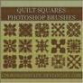 quilt square brushes