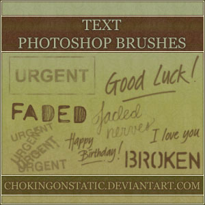 text brushes 1