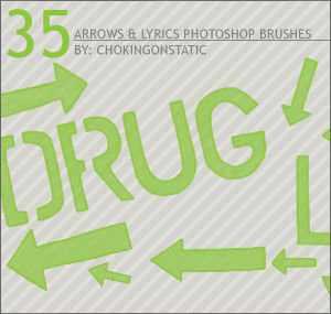 arrow lyric brushes