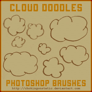 cloud brushes by chokingonstatic on DeviantArt