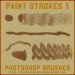 paint stroke brushes 1