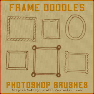 frame doodle brushes
